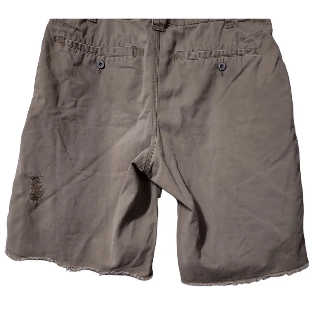 Old Navy Shorts Men's Size 36 Brown Field Tested Contract No. R(432)‎ Distressed